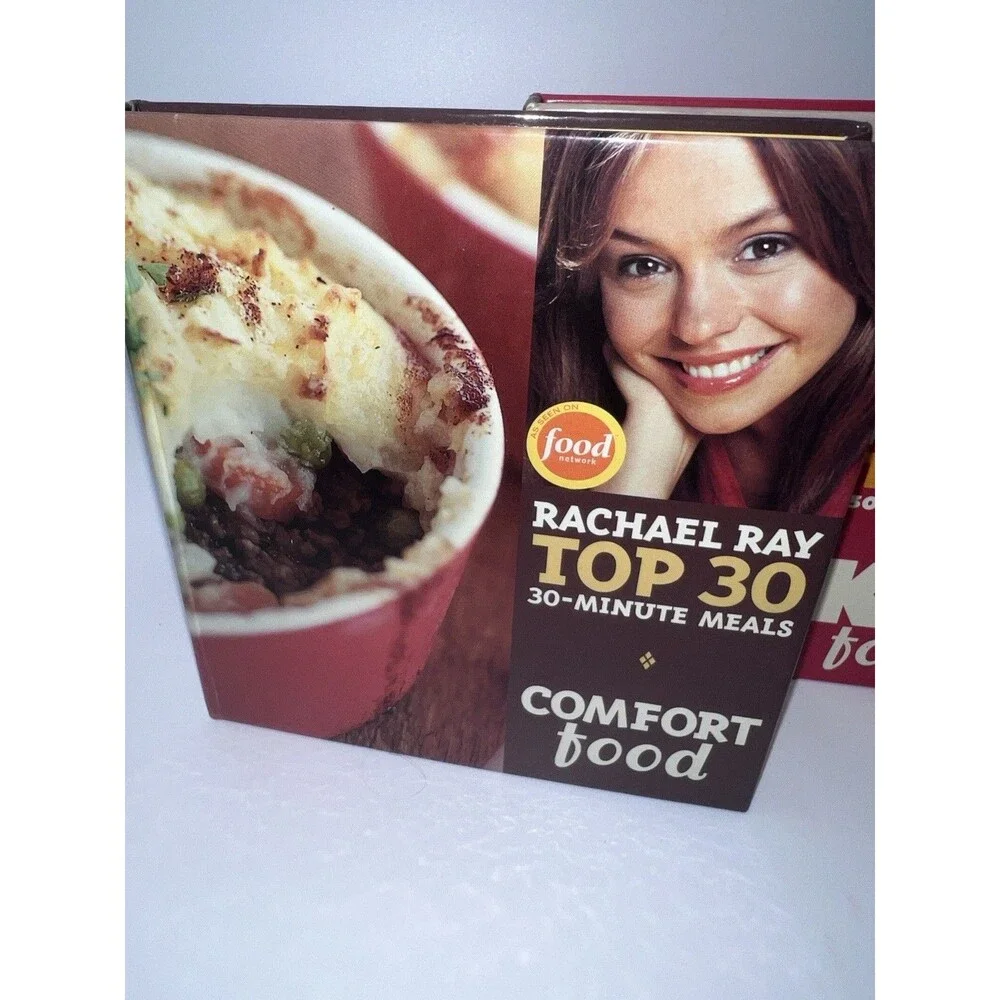 RACHAEL RAY TOP 30 Cookbooks: Comfort Food, Kid Food, Guy Food Mini Book Lot